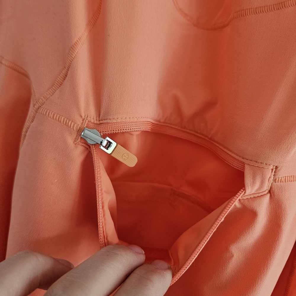 lululemon athletica Mist Over Windbreaker Apricot Color Size 14 - Picture 7 of 9